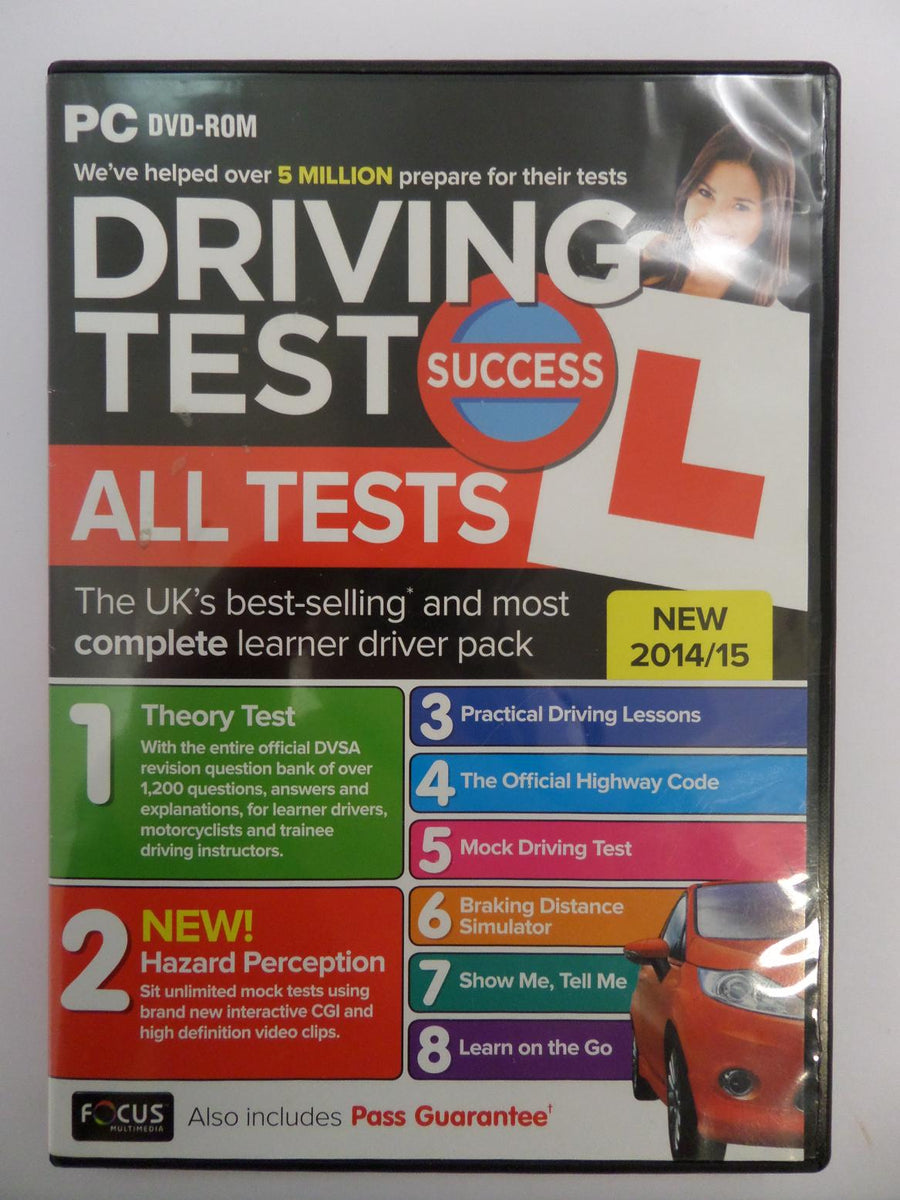 ESS1025/D - Driving Test Success - All Tests 2014/2015 (PC DVD) - NOB