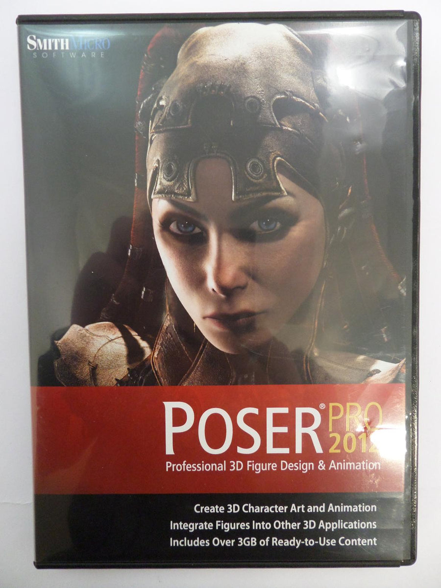 717103903274 - Poser Pro 2012 English (PC/Mac) - NOB