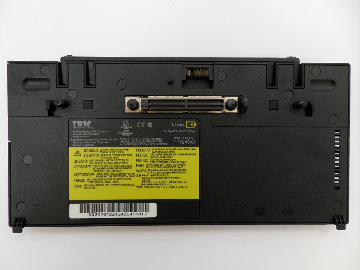 PR25167_02K7041_IBM ThinkPad X30 Series Li-Ion Battery - Image3