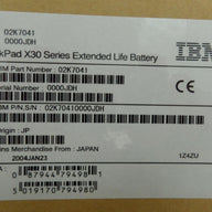 PR25167_02K7041_IBM ThinkPad X30 Series Li-Ion Battery - Image6