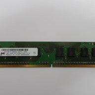 MT8HTF12864AZ-667H1 - Micron 1GB PC2-5300 DDR2-667MHz non ECC Unbuffered CL5 240-Pin DIMM Single Rank Memory Module - USED
