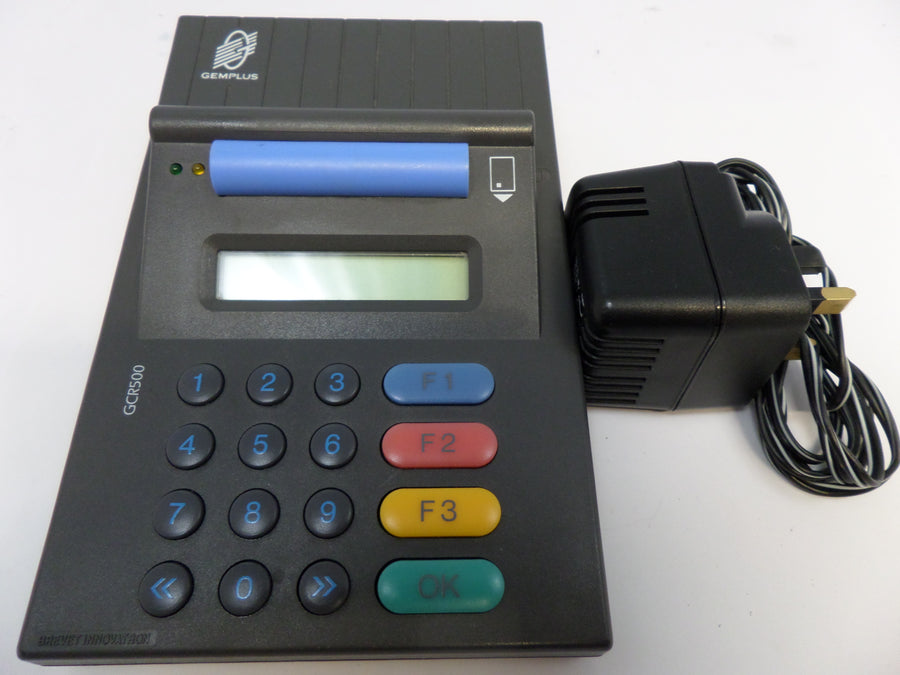 GCR500 - GEMPLUS GCR500 Smart Card Reader / Writer with PSU only. No software is included with this unit. - USED