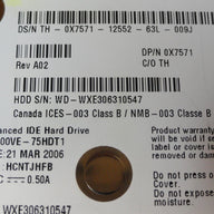 MC3104_WD400VE-75HDT1_Western Digital Dell 40GB IDE 5400Rpm 2.5in HDD - Image3