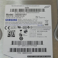 PR24581_HD321HJ/B_Samsung HP 320GB SATA 7200rpm 3.5in HDD - Image2