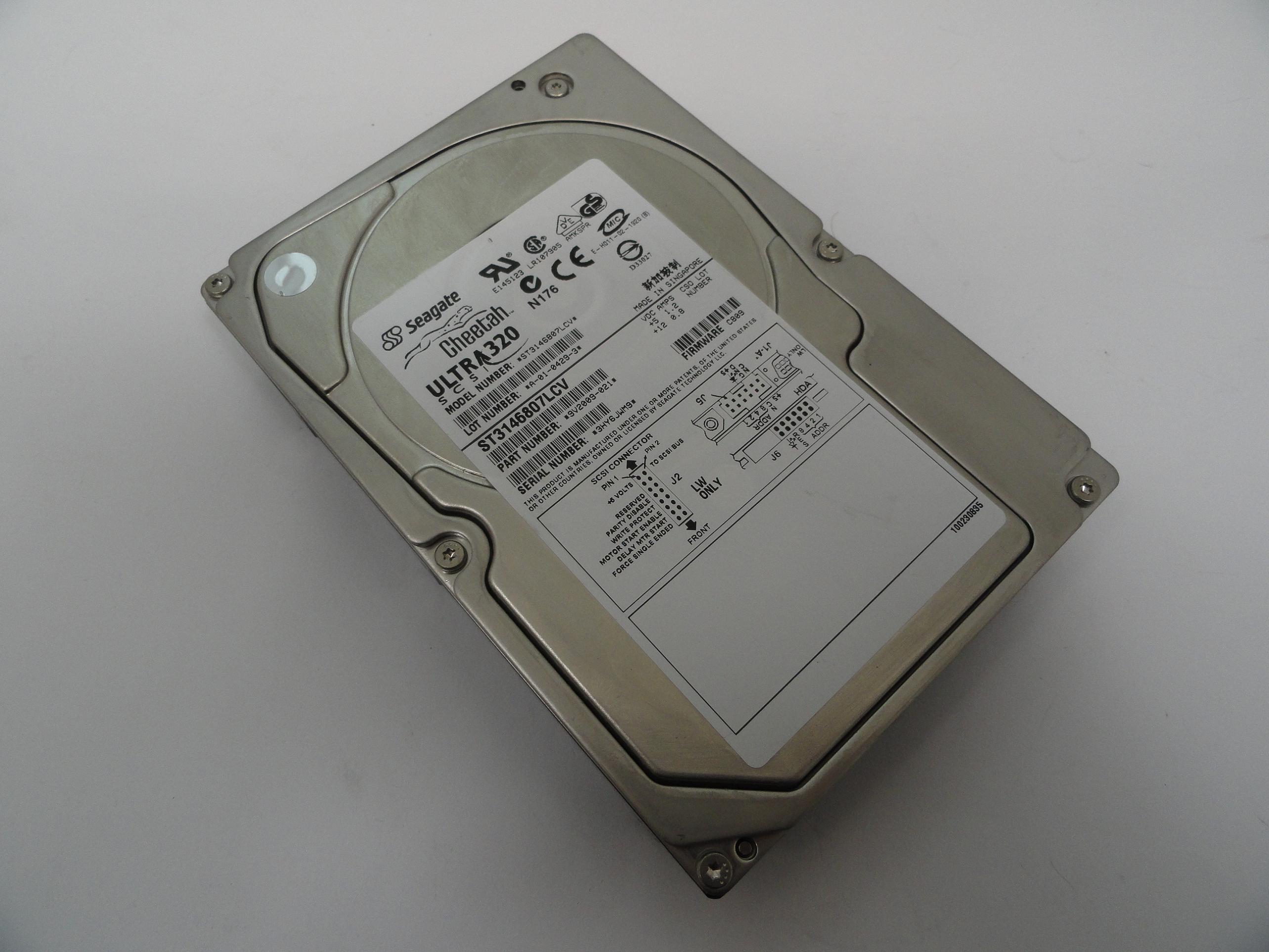 PR22035_9V2009-021_Seagate 146Gb SCSI 80 Pin 10Krpm 3.5in HDD - Image3
