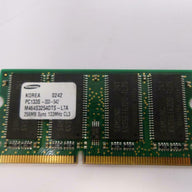 Samsung 256MB PC133 133MHz CL3 144-Pin SDRAM Sodimm Module ( M464S3254DTS-L7A ) USED