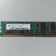 Micron 128MB PC2700 DDR-333MHz non-ECC Unbuffered CL2.5 184-Pin DIMM ( MT4VDDT1664AG-335C3 ) REF