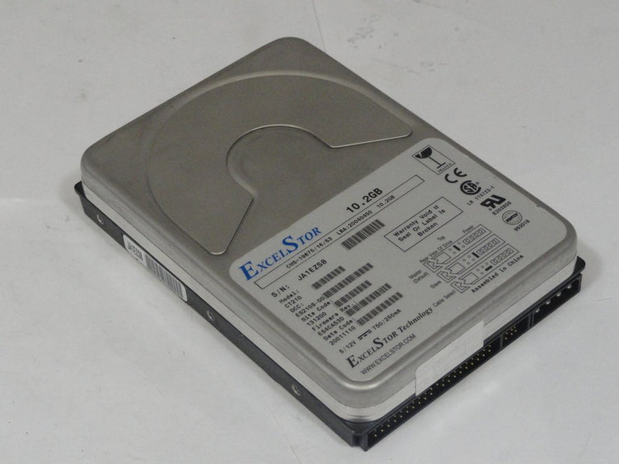 CT210 - Excelstor 10.2GB IDE 5400rpm 3.5in HDD - Refurbished