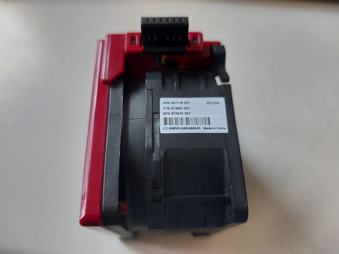 Sunon HP DC12V 22.80W Proliant DL380 G10 Fan Module ( VF60381BX-Q07U-Q9I 873802-001 ) REF 