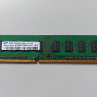 Samsung 2GB PC3-8500 DDR3-1066MHz non-ECC Unbuffered CL7 240-Pin DIMM Module ( M378B5673FH0-CF8 ) REF