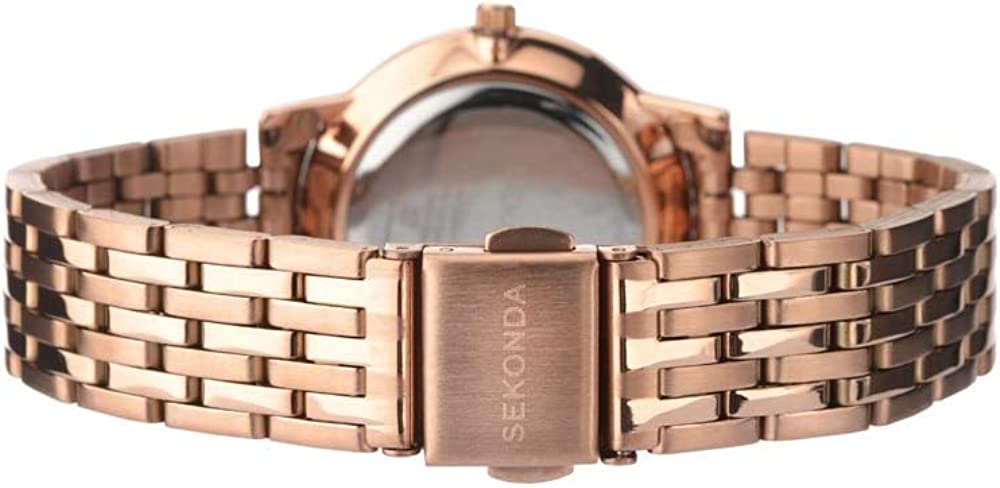 Sekonda Ladies Rose Gold Bracelet Watch 2516