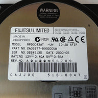 MC2788_CA05177-B99200UW_Fujitsu 4.3GB IDE 7200rpm 3.5in HDD - Image3