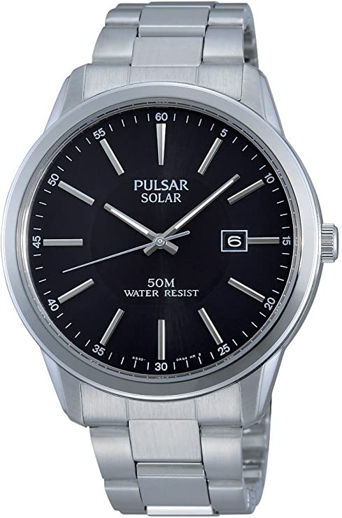 Pulsar Men's Analogue Quartz Watch with Stainless Steel Plated Strap PX3023X1