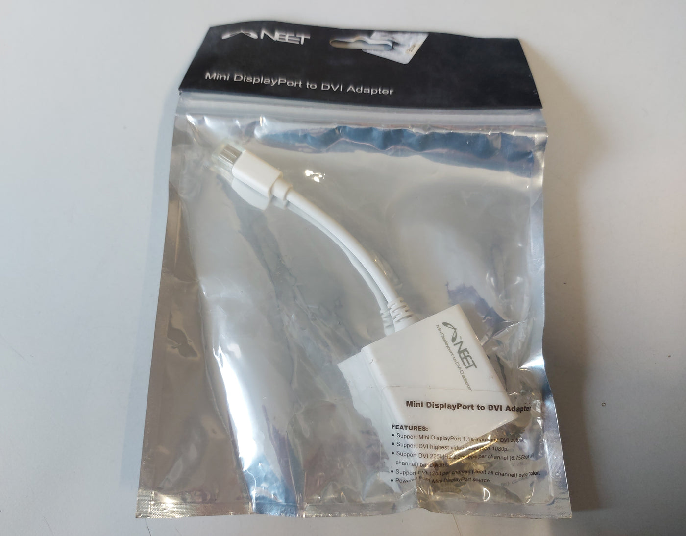 Neet Cables Mini DisplayPort to DVI-D Adapter Cable NEW