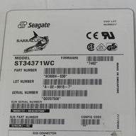 MC5563_9C6004-050_Sun Seagate 4.3Gb SCSI 80 Pin 3.5in HDD With Caddy - Image4