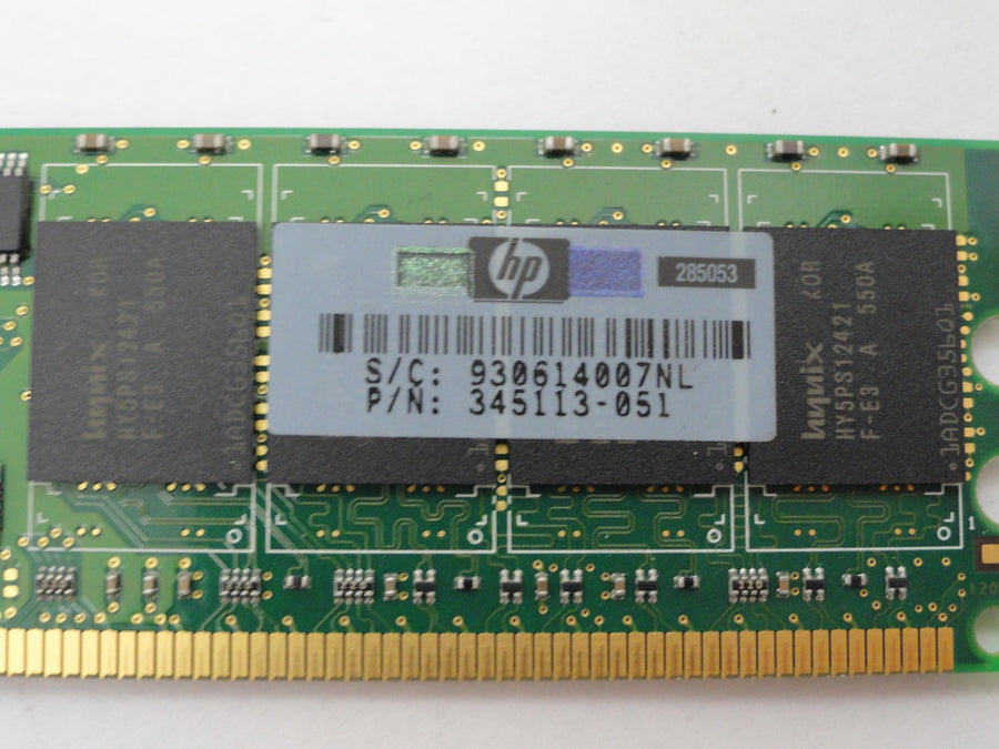 PR17601_PC2-3200R-333-12_Hynix HP 1Gb DDR2-400 PC2-3200R CL3 ECC Reg RAM - Image2