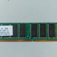 Samsung HP 256MB PC-3200 400MHz 184pin CL3 NonECC DDR SDRAM DIMM Memory Module ( M368L3223FTN-CCC 326667-041 ) REF