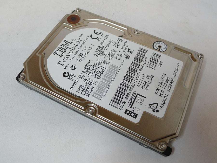 25L2573 - IBM Dell 3.25GB IDE 4200rpm 2.5in HDD - Refurbished