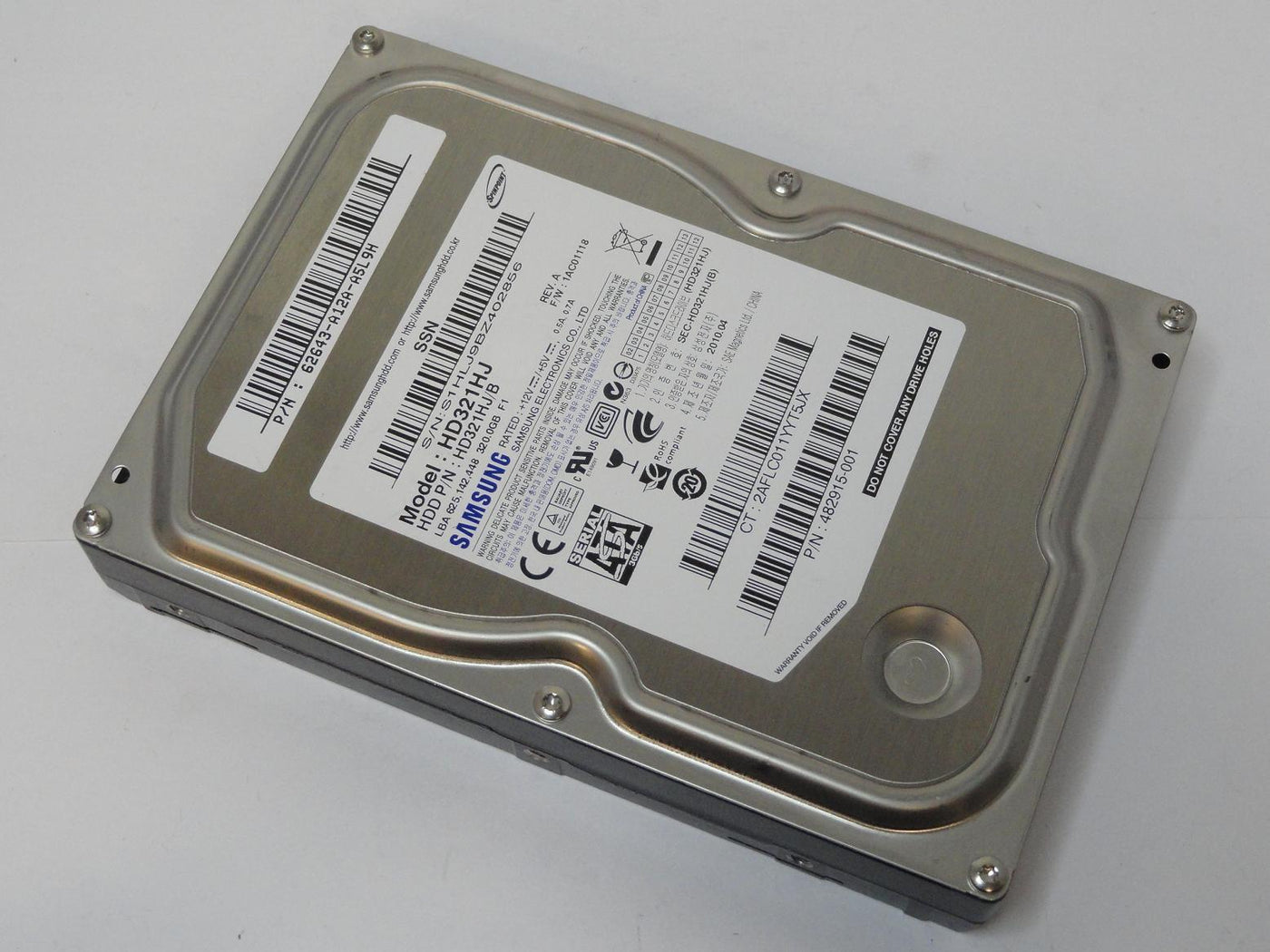 HD321HJ/B - Samsung HP 320GB SATA 7200rpm 3.5in HDD - Refurbished