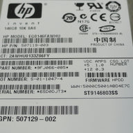 PR19377_9FJ066-085_Seagate HP 146Gb SAS 10Krpm 2.5in HDD - Image2