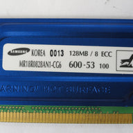 Samsung HP 128Mb PC600 ECC 184Pin 600MHz RIMM/RDRAM ECC Module ( MR18R0828AN1-CG6 MR18R0828AN1-CG6  402833-664   Samsung HP ) REF