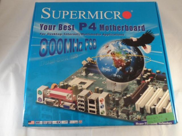 MC4573_P4SCT+-0_P4SCT+ -0  SUPERMICRO P4 MOTHERBOARD - HT - Image5