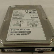 336378-001 - Compaq SCSI 68pin 9.1GB - Refurbished