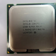 E6300 - Intel Core 2 Duo 1.86GHz 2MB 1066MHz LGA775 CPU - Refurbished