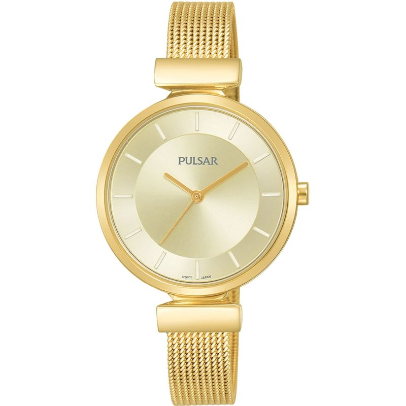 Pulsar Women's Analogue Analog Quartz Watch with Stainless Steel Strap PH8412X1