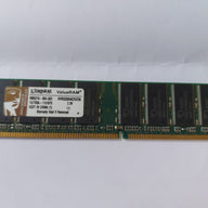 Kingston 256MB PC2700 DDR-333MHz non-ECC Unbuffered CL2.5 184-Pin DIMM 2.5V Memory Module ( KVR333X64C25/256 9905216-004.A03 ) REF