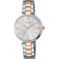 Pulsar Ladies Classic Two Tone Bracelet Watch PH8242X1
