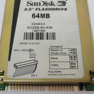 MC5103_SD25B-64-838_SanDisk 64MB IDE 2.5in Flash Disk - Image3