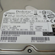 MC6708_0A30229_Hitachi 400GB SATA 7200rpm 3.5in HDD - Image3