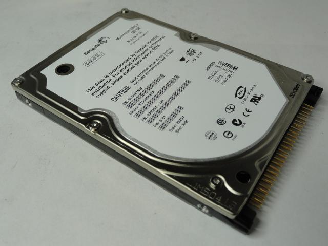 9AH234-187 - Seagate 100GB IDE 4200rpm 2.5in Momentus 4200.2 HDD - Refurbished