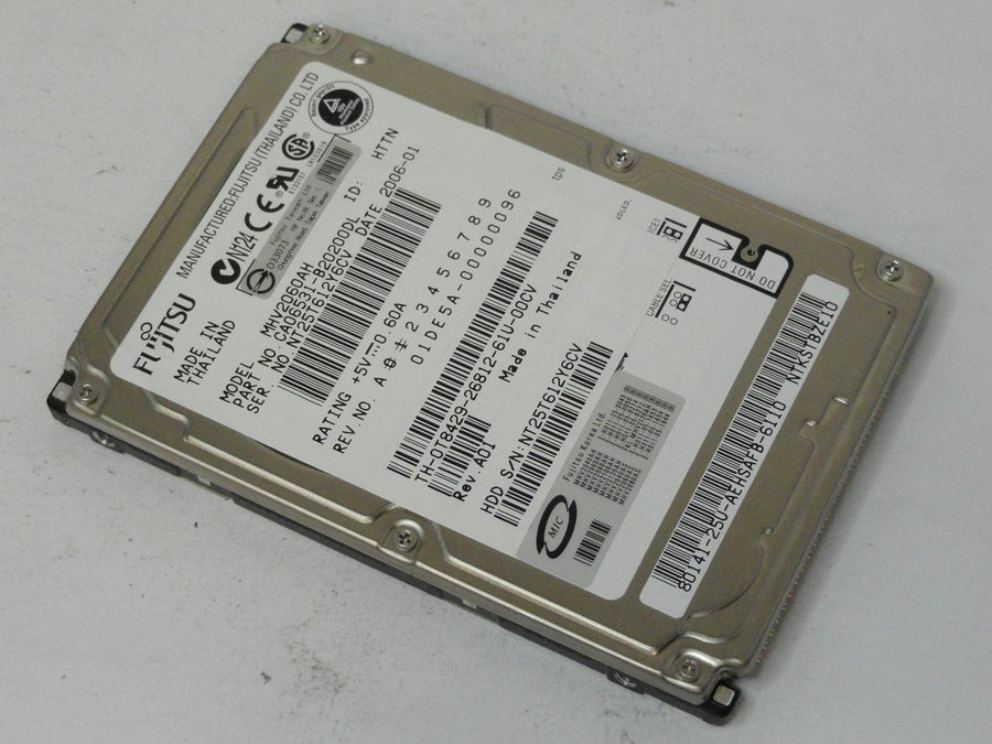 CA06531-B20200DL - Fujitsu Dell 60GB IDE 5400rpm 2.5in HDD - Refurbished