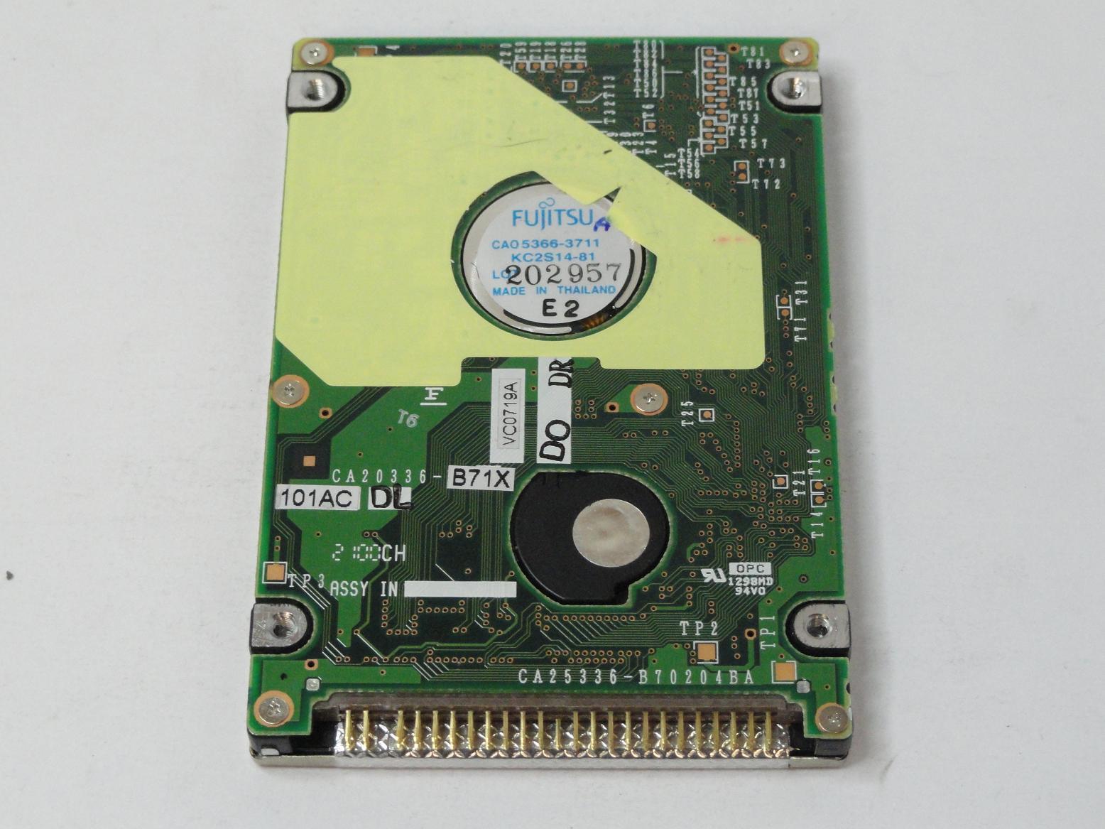 MC6192_CA05366-B01400DL_Fujitsu Dell 12GB IDE 4200rpm 2.5in HDD - Image2