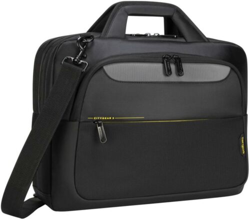 Targus CityGear 12-14" Topload Laptop Case - Black/Noir ( TCG455GL ) NEW