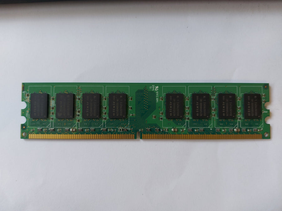 Elixir 1GB PC2-6400 DDR2-800MHz non-ECC Unbuffered CL5 240-Pin DIMM Dual Rank Memory Module ( M2Y1GH64TU8HD6B-AC ) REF