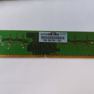 Qimonda HP 512MB DDR2-667MHz PC2-5300 ECC Unbuffered CL5 240-Pin DIMM Memory Module ( HYS72T64000HU-3S-B 384704-051 ) REF