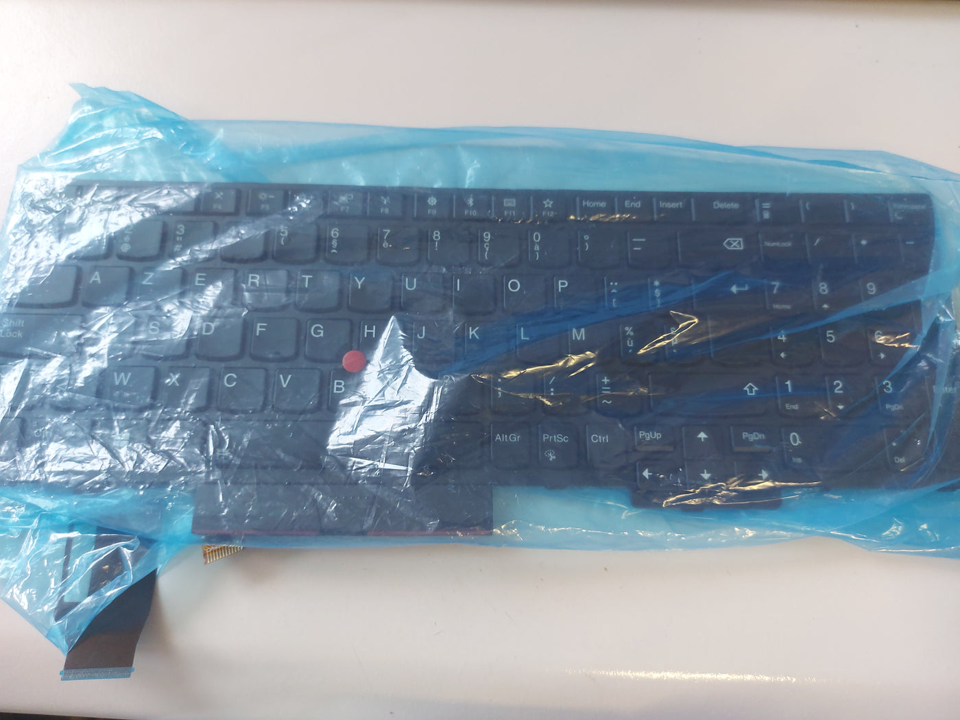 Lenovo AZERTY Belgian Keyboard - Black ( 01YP686 ) NEW