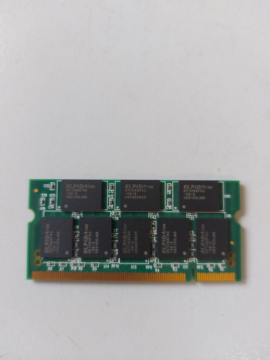 Kingston 1GB PC2700 DDR-333MHz non-ECC Unbuffered CL2.5 200-Pin SoDimm Memory Module ( 9905195-056.A00LF KTT3311/1G ) REF