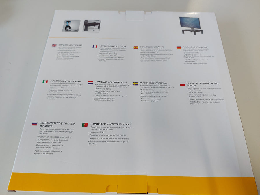 Fellowes Standard Monitor Riser ( 9169301 ) NEW