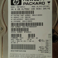 CA1776-B94400HP - HP/Fujitsu 36.4GB 10K SCSI 80Pin Full Height 3.5" HDD - Refurbished