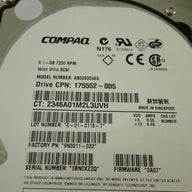MC2228_AB0093346A_Compaq 9.1Gb SCSI 80pin 3.5in HDD - Image2