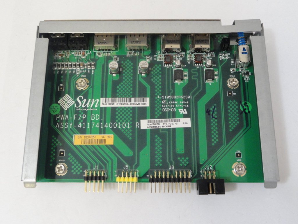 MC1201_370-7957_Sun Front Mounted Input/Output Assembly - Image3