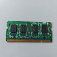 Transcend 1GB DDR2-667MHz PC2-5300 non-ECC Unbuffered CL5 200-Pin SoDimm Memory Module ( JM667QSU-1G ) REF