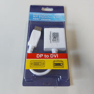 Generic DisplayPort/ Mini DisplayPort to DVI/ HDMI Adapter NEW