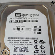 Western Digital 160GB IDE 7200rpm 3.5in HDD ( WD1600AVJB WD1600AVJB-63WTA0 ) ASIS