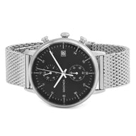Sekonda Chronograph Black Dial Mesh Strap Gents Watch 1195