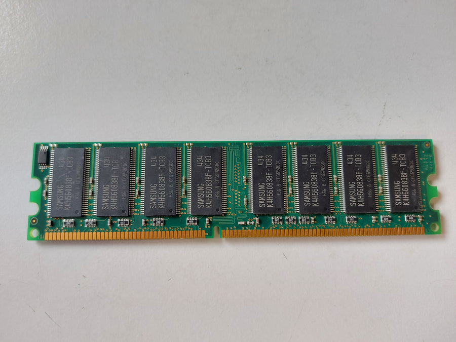 Samsung 512MB PC2700 DDR-333MHz non-ECC Unbuffered CL2.5 184-Pin DIMM 2.5V Memory Module ( M368L6423FTN-CB3 ) REF
